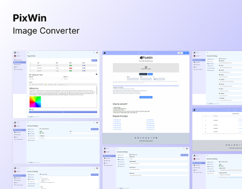 PixWin - Laravel Online Image Converter